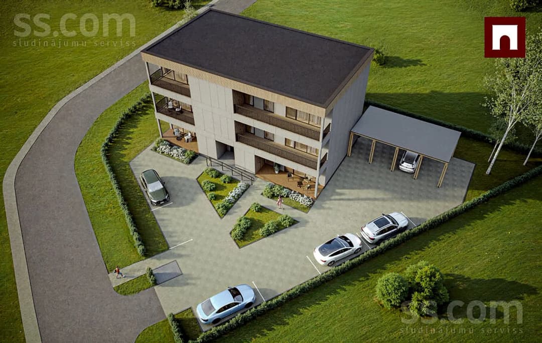 4 istabu dzīvoklis — Alūksnes 8 — bilde 3