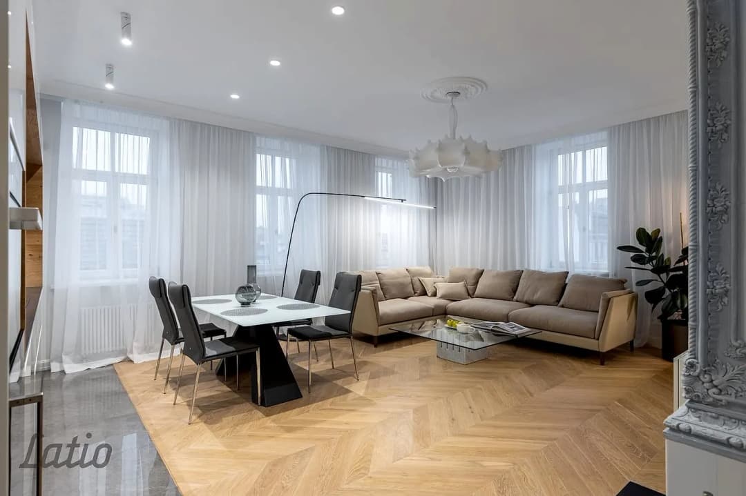 3-ist. Dzīvoklis, 101㎡ - Rīga, Centrs — bilde 2