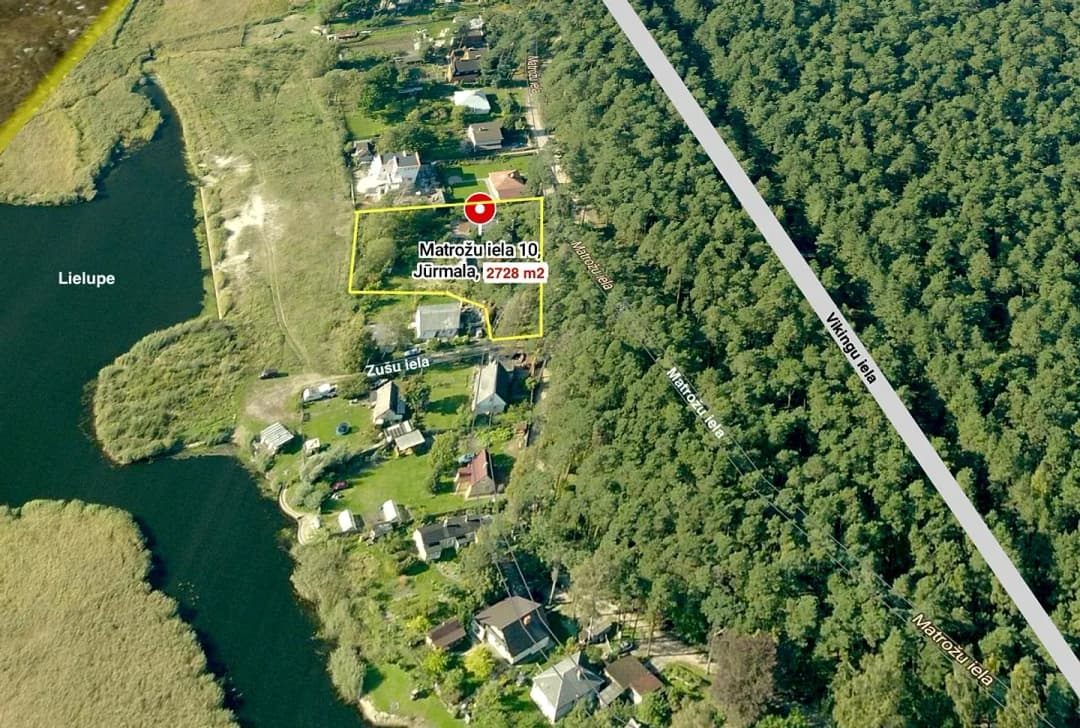 Zeme, 2728㎡ - Jūrmala, Buļļuciems — bilde 3