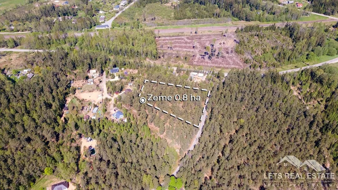 Zeme, 8000㎡ - Siguldas novads, Inčukalna pagasts — bilde 4