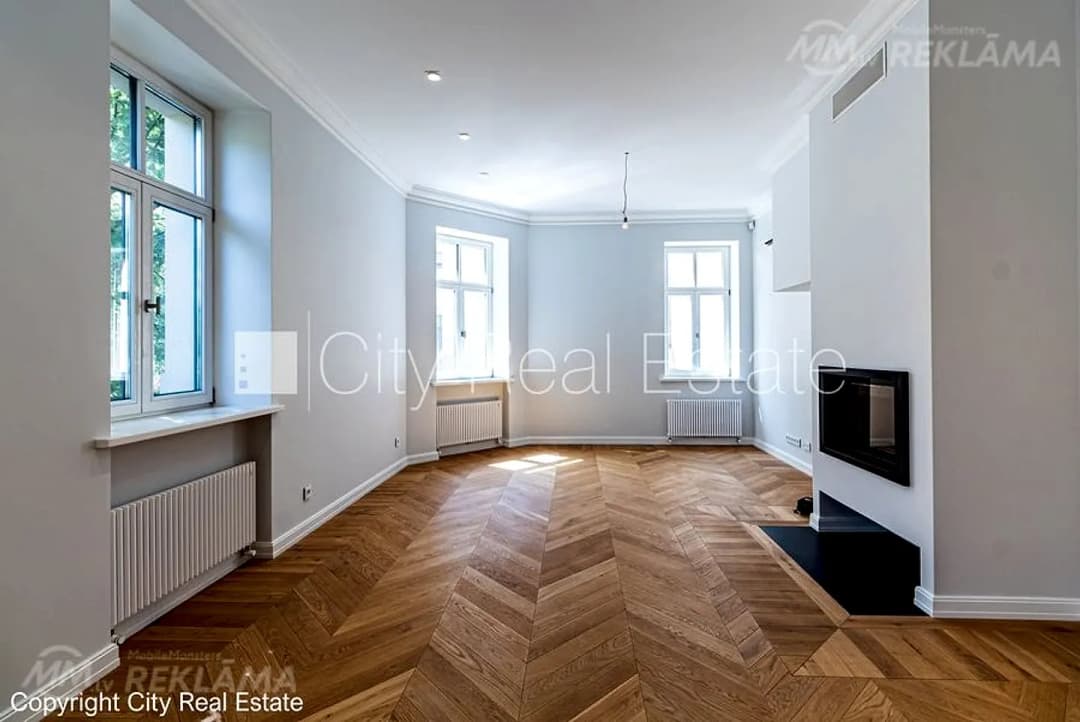 Dzīvoklis Rīgā, Centrā, 101 м², 3 ist., 2 stāvs — vēl bildes