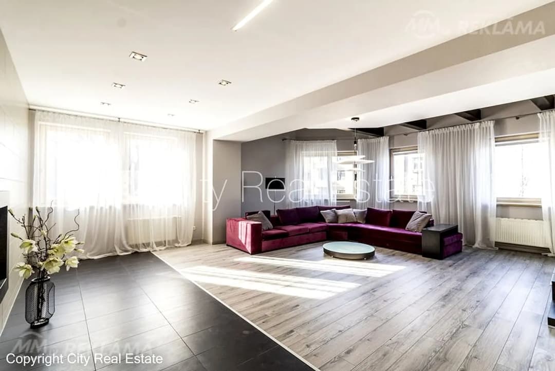 Dzīvoklis Rīgā, Centrā, 225 м², 6 ist., 3 stāvs — bilde 2