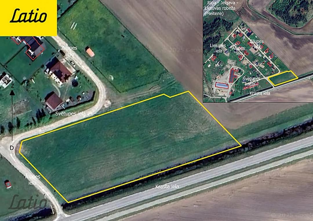 Zemes gabals — Svētupes iela 2, Jaunolaine, Olaines pag., Olaine — bilde 3