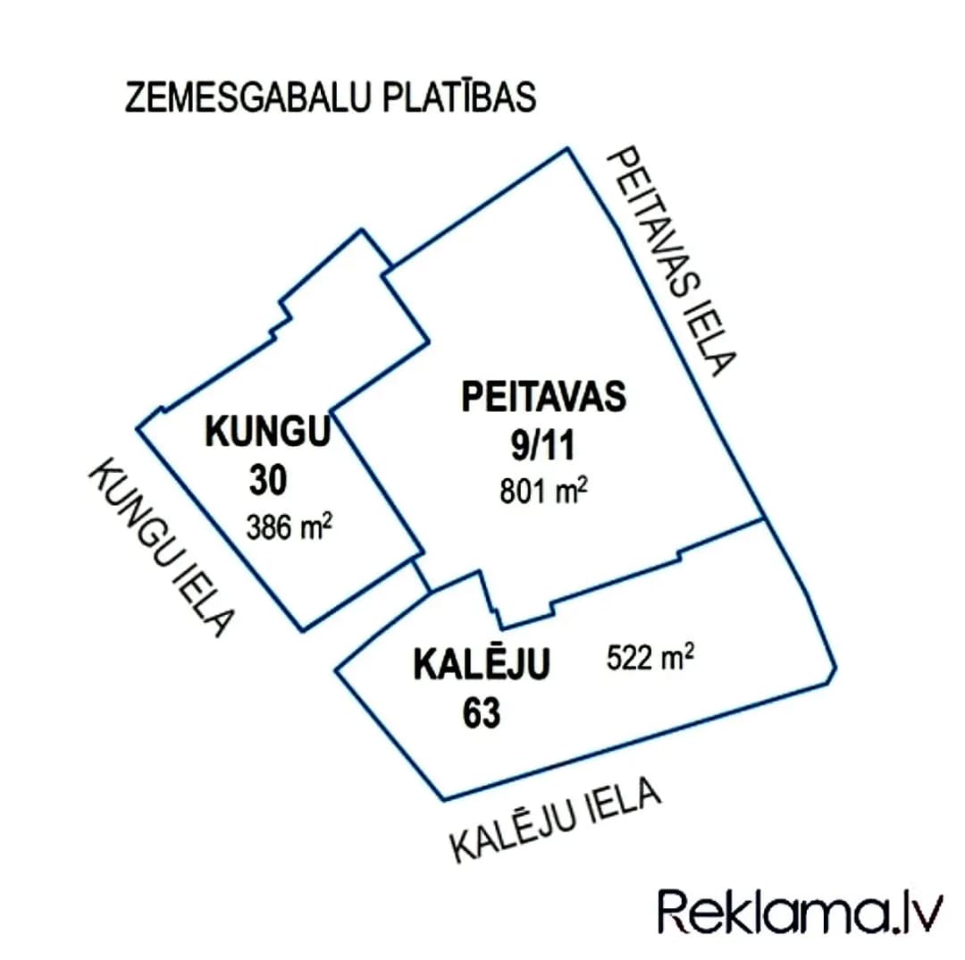 Zemes gabals — Peitavas iela