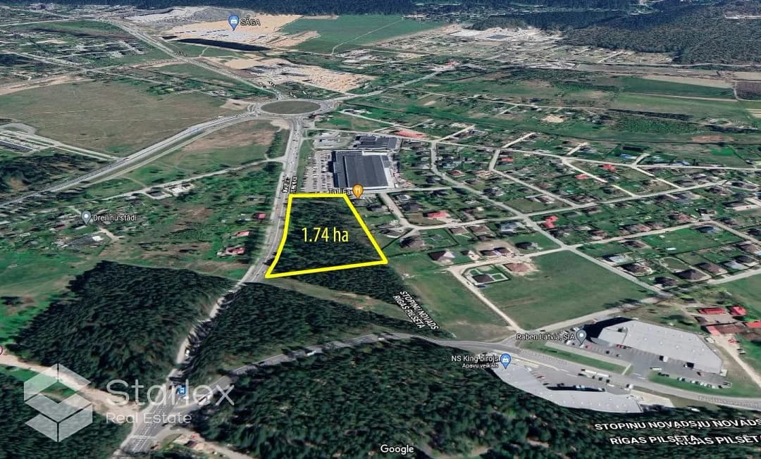 Zeme, 17448㎡ - Rīga, Pļavnieki — bilde 4