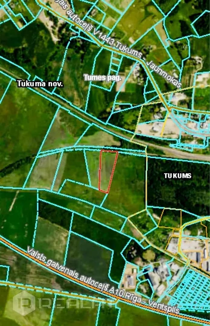 Zeme, 25244㎡ - Saldus novads, Jaunlutriņu pagasts — bilde 2