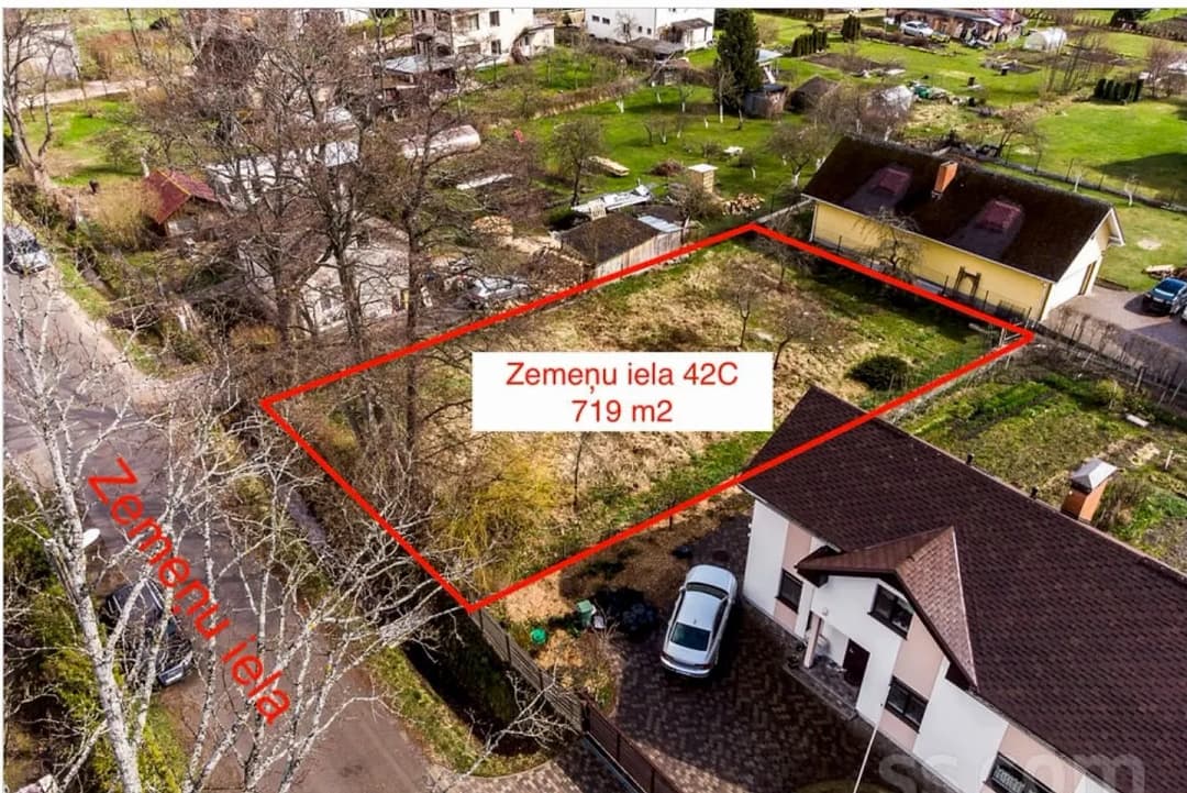 Zeme, 719㎡ - Jūrmala, Melluži