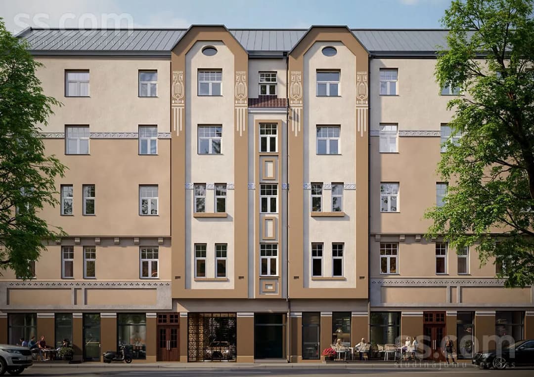 Divistabu dzīvoklis — Ģertrūdes 56 — bilde 2