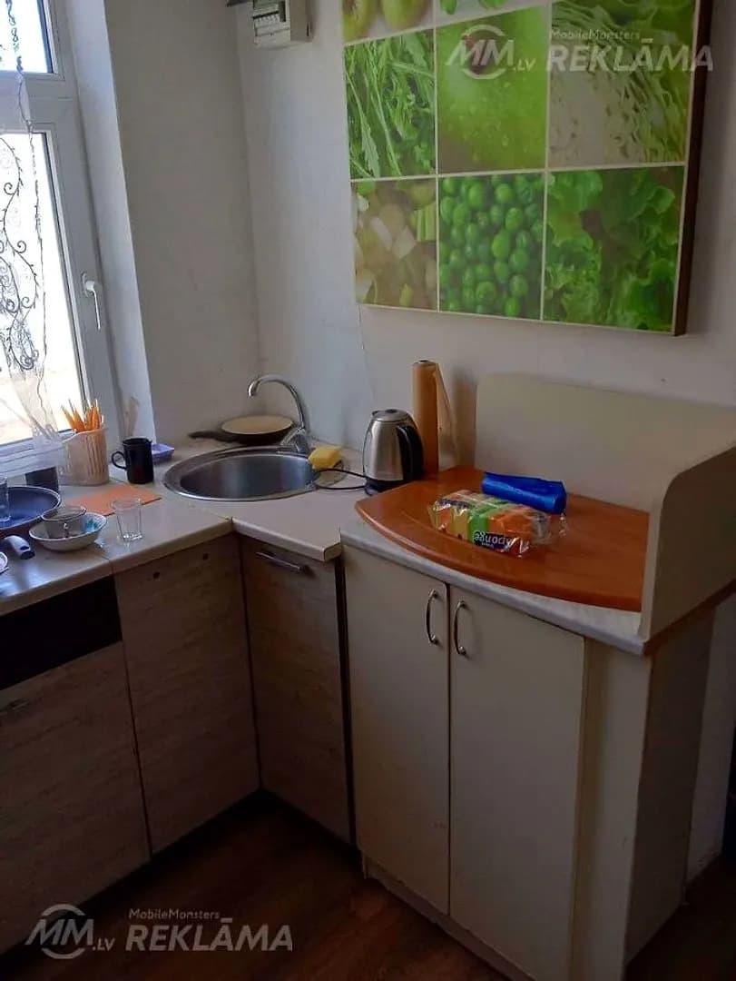 Dzīvoklis Rīgā, Aplokciemā, 26 м², 1 ist., 2 stāvs. — bilde 2