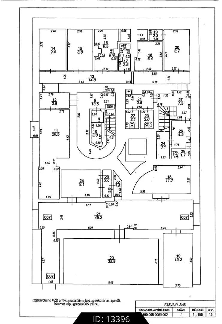 99-ist. Māja, 1600.00㎡ - Rīga, Vecrīga — bilde 4