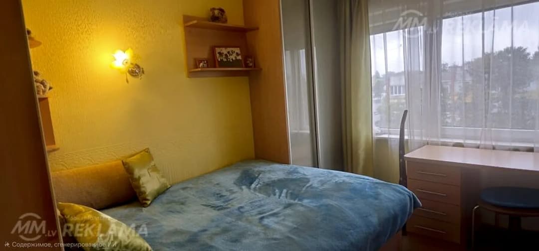 Dzīvoklis Jūrmalā, Kauguros, 58 м², 3 ist., 6 stāvs. — bilde 3