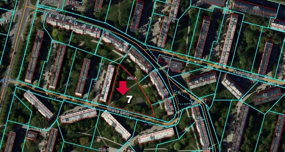 Zeme, 4392㎡ - Rīga, Purvciems — bilde 2