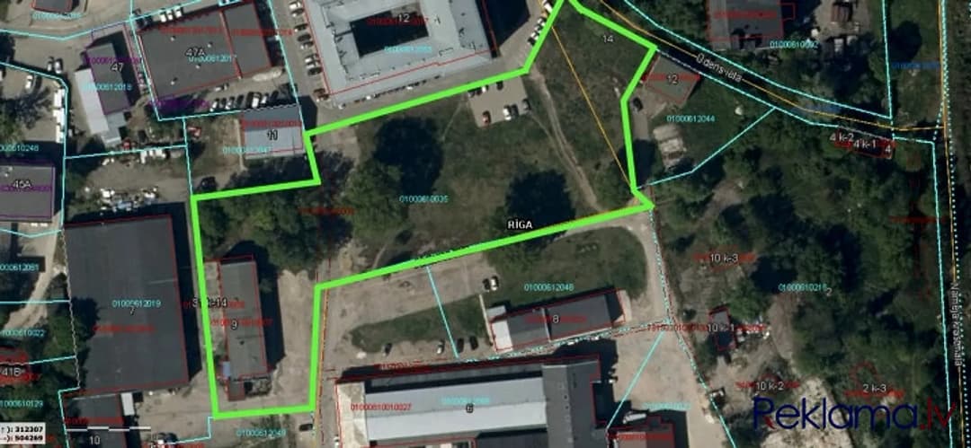 Pārdod zemes gabalu Pārdaugavā, kvartāla daļā starp Daugavgrīvas ielu, Mazo ūdens ielu, — bilde 2