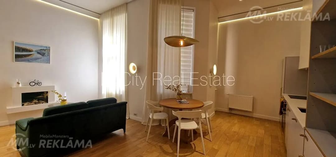 Dzīvoklis Rīgā, Centrā, 47 м², 2 ist., 2 stāvs — bilde 2