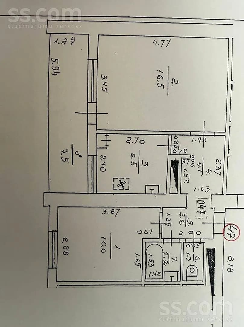 Divistabu dzīvoklis — Latgales 301 — bilde 4