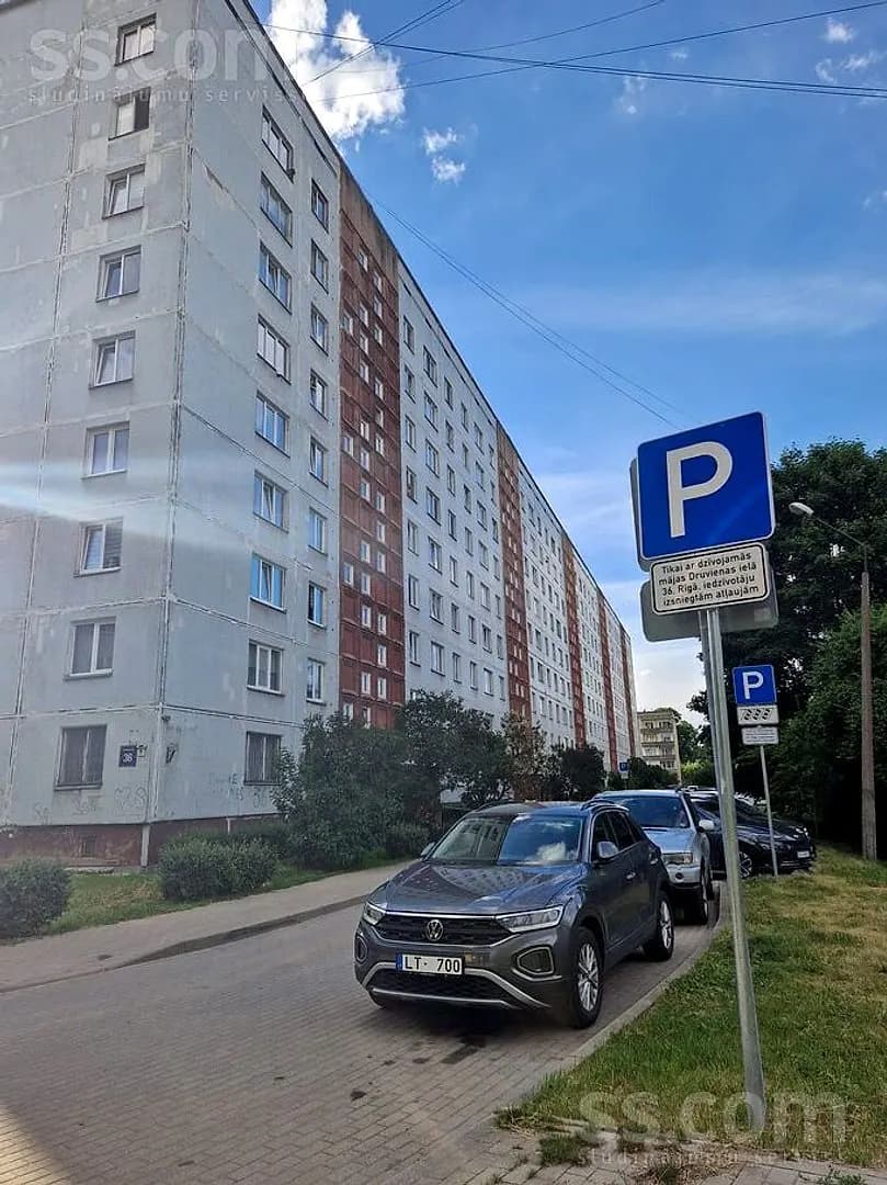 Trīsistabu dzīvoklis — Druvienas 36