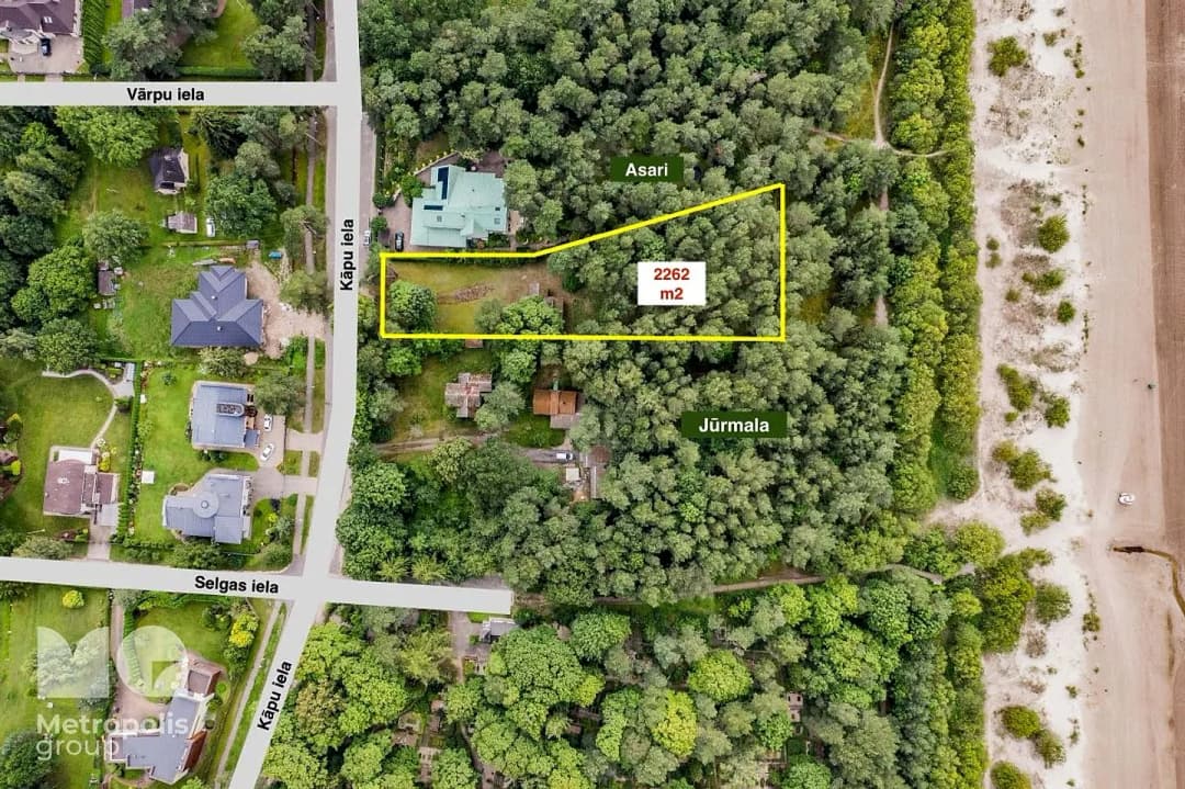 Zeme, 2262㎡ - Jūrmala, Asari — bilde 2