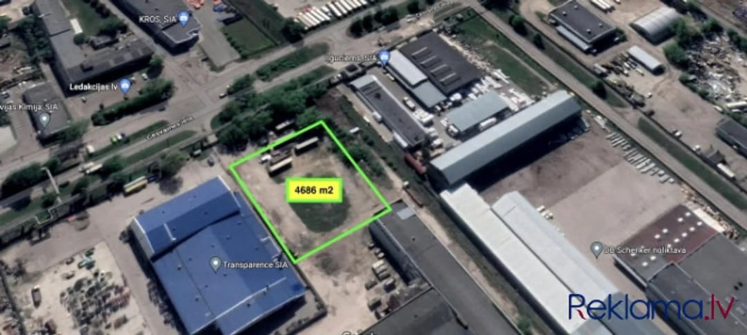 Iznomā teritoriju Pļavniekos. Zemes gabala platība 4686 m2; Grunts segums; Iespēja pieslēgt — bilde 4