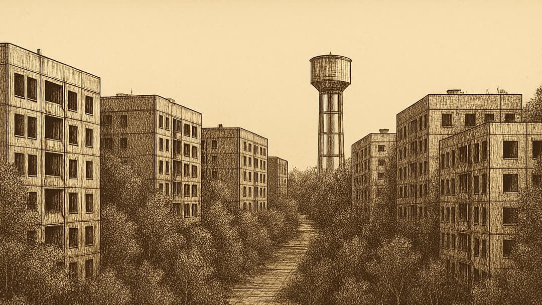 Skrunda — litogrāfija